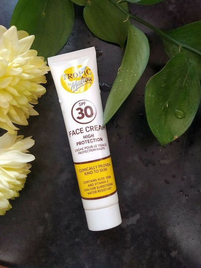 Malibu Waterproof Sunscreen Cream Face SPF30 40ml