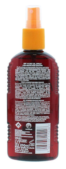 Malibu Wasserdichtes Sonnenöl SPF10 Spray 200ml