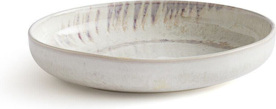Am.Pm Teller Suppe Keramik Weiß mit Durchmesser 21cm 4Stück