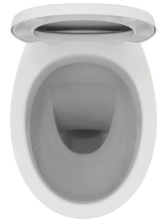 Vidima Stehende Toilette Unterer Siphon Weiße
