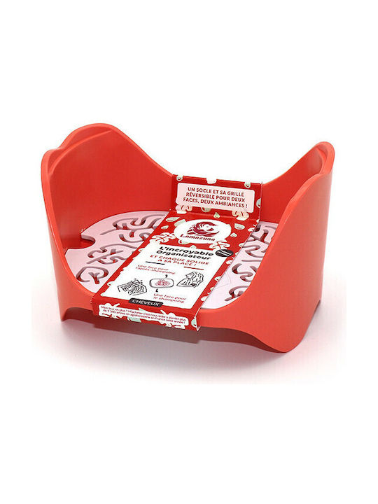 Lamazuna Plastic Soap Dish Red