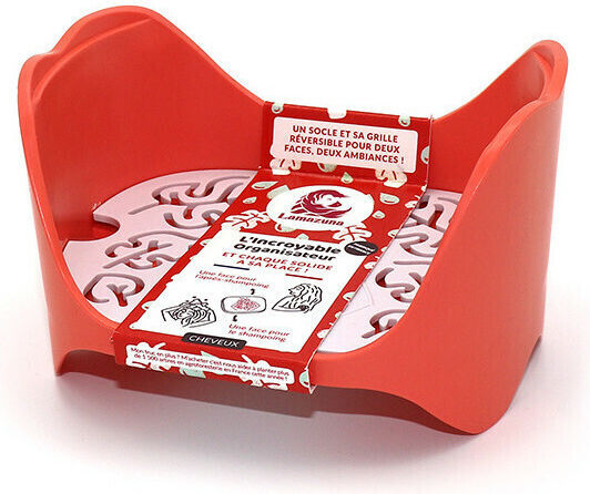 Lamazuna Soap Dish Plastic Red