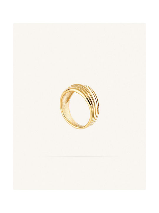 StanStefan Women's Ring from Steel Gold Plated