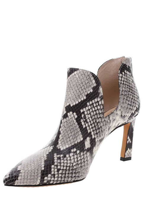 Leder Damen Knöchelstiefel Mehrfarbig