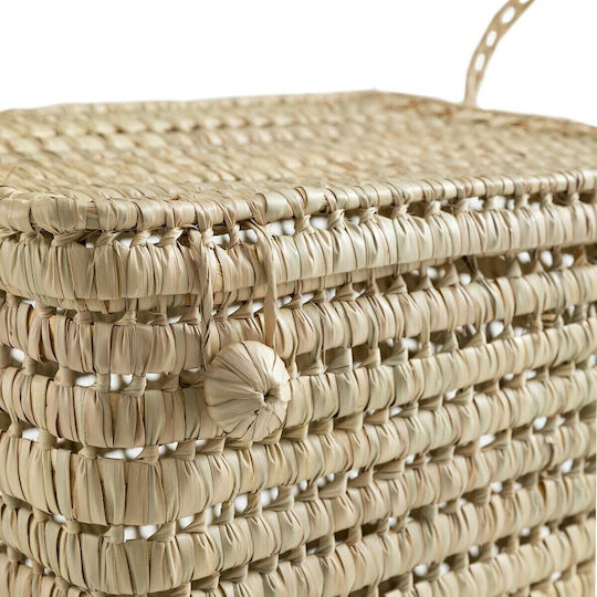 La Redoute Interieurs Wooden Decorative Trunk Beige 48x33x31cm