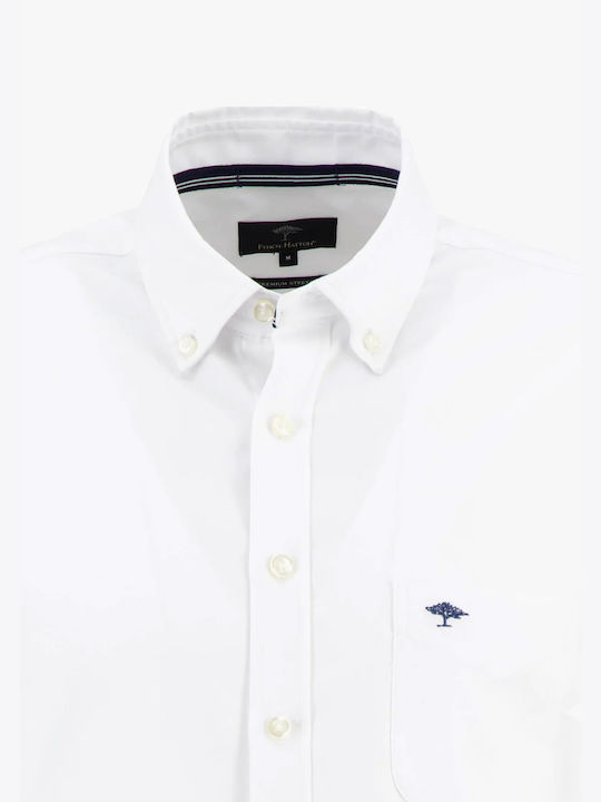 Fynch Hatton Men's Shirt Long Sleeve White