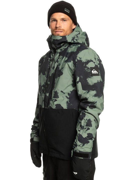 Quiksilver Mission Printed EQYTJ03403-GNB2 Jachetă pentru Schi & Snowboard Multicolour