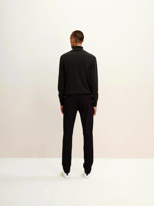 Tom Tailor Men's Trousers Chino Black