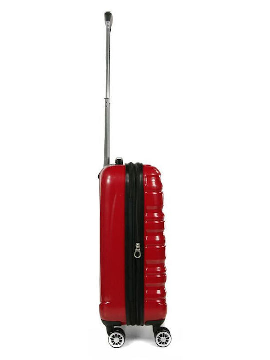 Airtex Paris Βαλίτσα Ταξιδίου Καμπίνας Σκληρή Μπορντό με 4 Ρόδες Ύψους 55εκ.