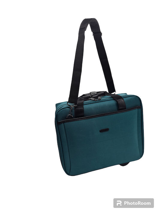 Mcan Mcan Hart Kabinenkoffer Petrol Blau mit 4 Räder Höhe 40cm