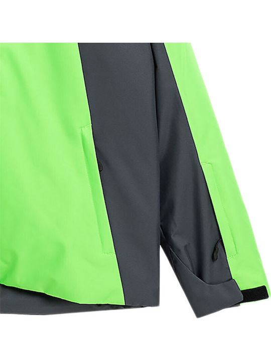 4F 4FAW23TTJAM306-45S Jachetă pentru Schi & Snowboard Green