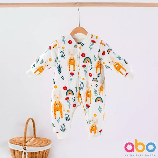 Ako Winter Sleeping Bag with Feet 2.5 Tog Rainbow with Detachable Sleeves