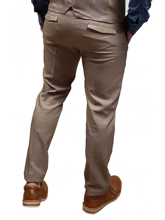 Vittorio Artist Trousers Chino Beige