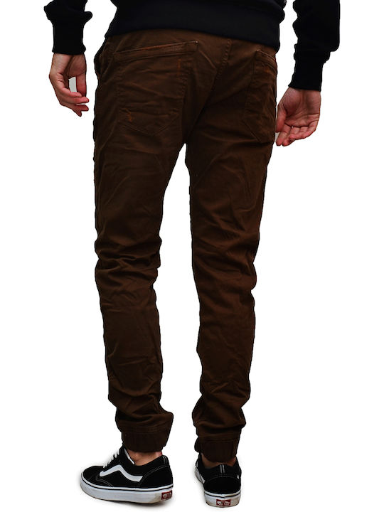 Back2jeans Men's Jeans Pants in Slim Fit Coffee