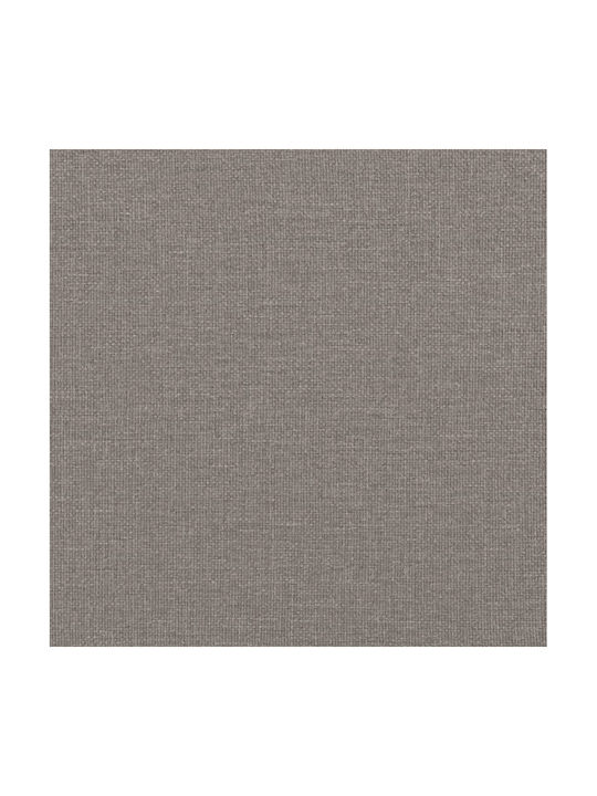 Cu două locuri Canapea Taupe 158x77x80cm.