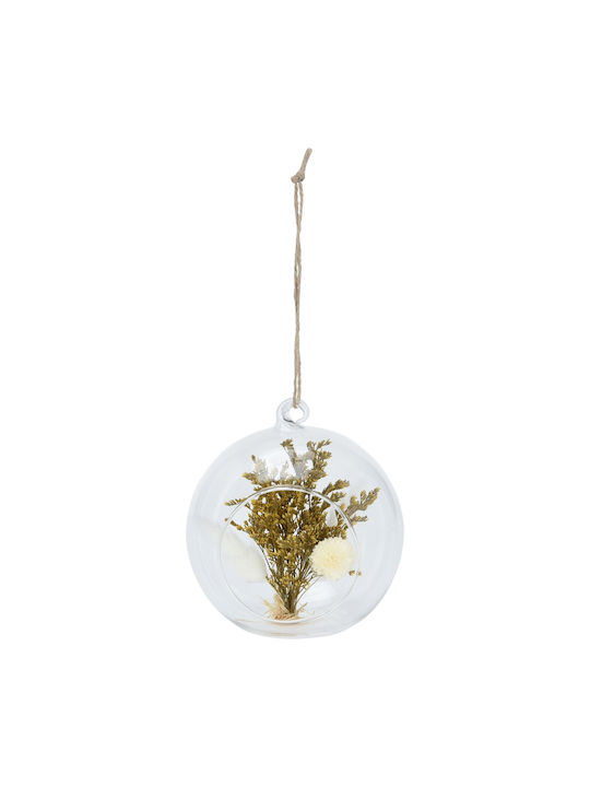 ArteLibre Christmas Glass Ball Ornament Transparent 12.5cm