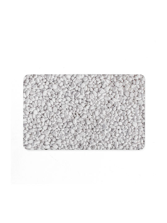 Spitishop Bath Mat L-c Leandra 1801968 White 50x80cm