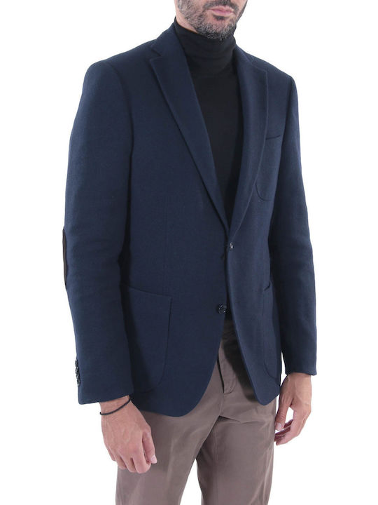 Men's Winter Suit Jacket Blue