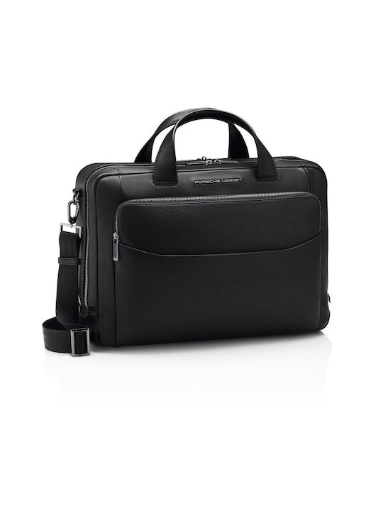 Porsche Design Porsche Leather Men's Briefcase Black