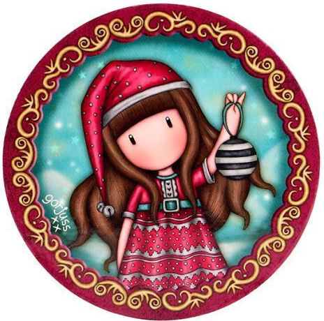 Santoro Christmas Mug Multicolored Width 11cm.