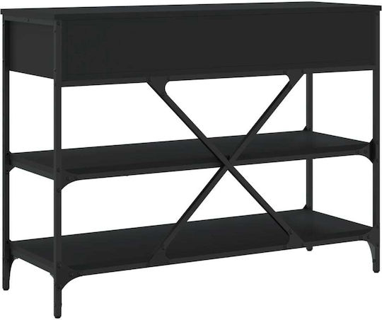 Consolă Negru L100xL34.5xH75buc