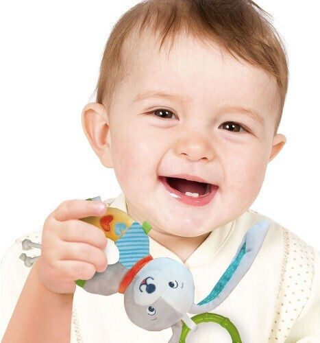 Baby Clementoni Rassel Weiches Kaninchen für 3++ Monate