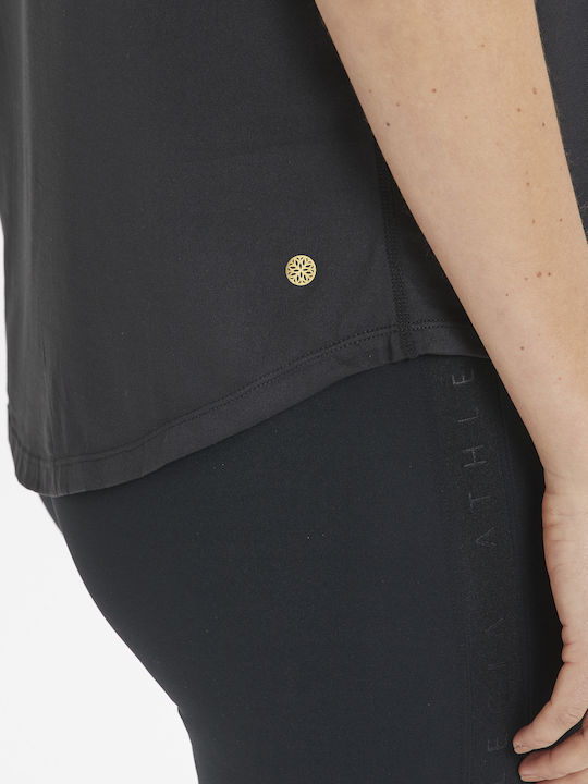Women's Athletic T-shirt Black