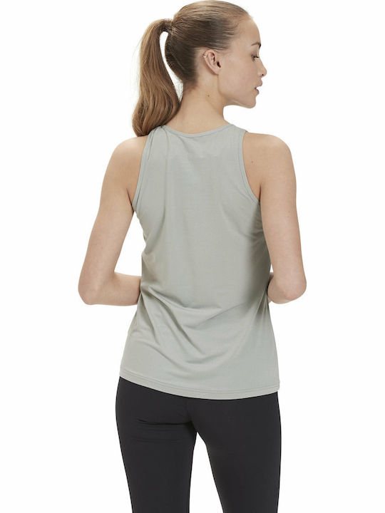 Women's Athletic Blouse Sleeveless Slate Gray