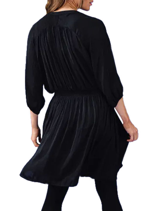 C'est Beau La Vie Kleid Ganztägig Schwarz