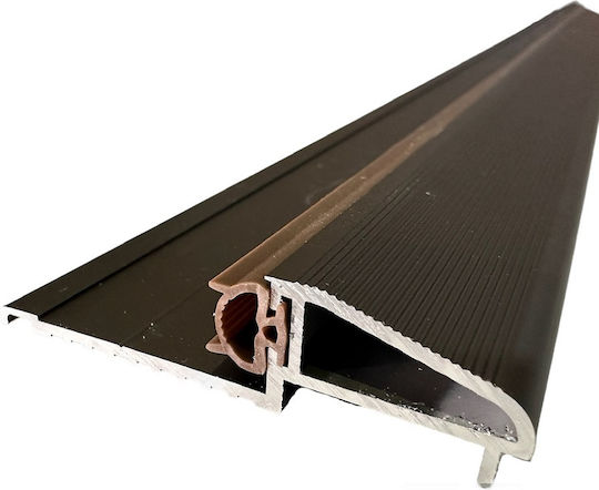Multi Block Door Draft Stopper Wind-Barrier Water-Barrier Foam Draft Stopper Door in Brown Color 1mx6.5cm