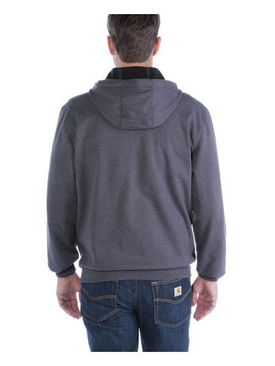 Wind Fighter Men's Sweatshirt with Hood Carbon Heather