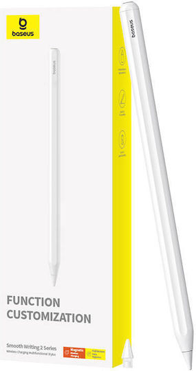Baseus Smooth Writing 2 (Active Wireless Version with active pen tip) Digitală Stilou Tactil pentru iPad de culoare Alb P80015807213-00