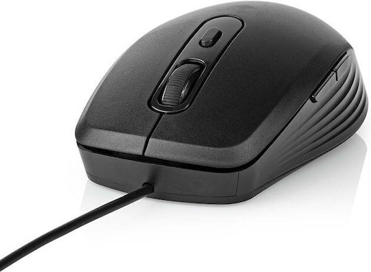 Nedis MSWD110BK Verkabelte Graue Maus
