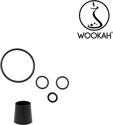 Wookah Ναργιλές Smooth Oak Μονός 41cm