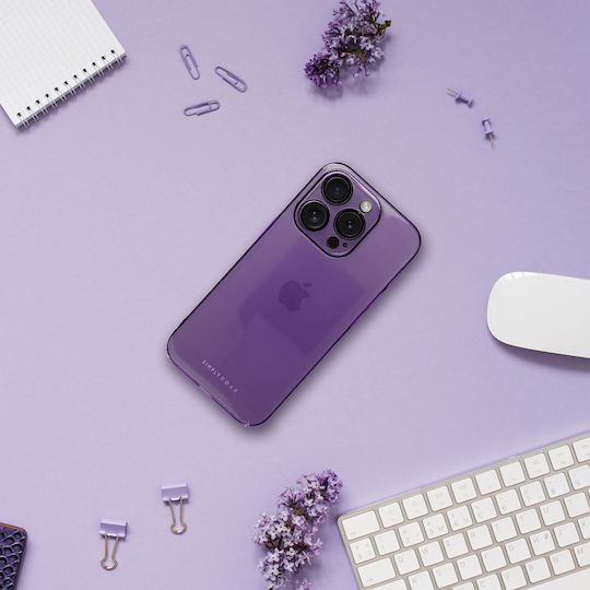 Roar Fit Back Cover Purple (iPhone 15)