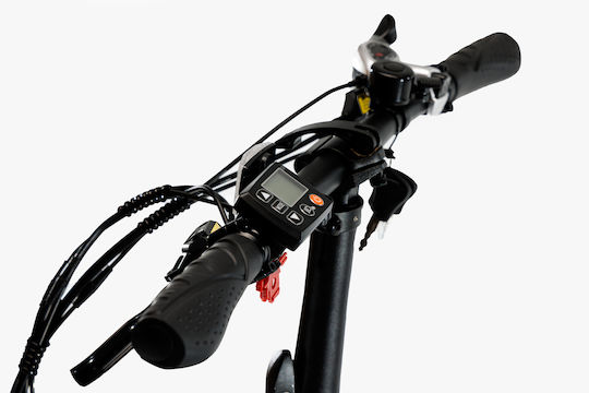 Revoil Poweride Folding 20" Black Foldable Electric City Bike