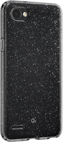 Spigen Liquid Crystal Glitter Back Cover Σιλικόνης Μπεζ (LG Q6)