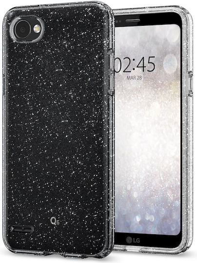 Spigen Liquid Crystal Glitter Back Cover Σιλικόνης Μπεζ (LG Q6)