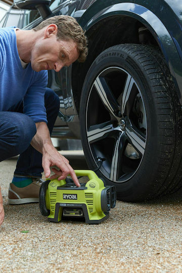 Ryobi R18I-0 R18MI-0 Τρόμπα Αυτοκινήτου 150PSI Επαναφορτιζόμενη (Χωρίς Μπαταρία) 18V