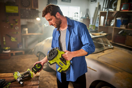 Ryobi R18I-0 R18MI-0 Τρόμπα Αυτοκινήτου 150PSI Επαναφορτιζόμενη (Χωρίς Μπαταρία) 18V