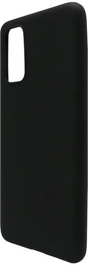 iNOS Back Cover Σιλικόνης Μαύρο (Galaxy S20)