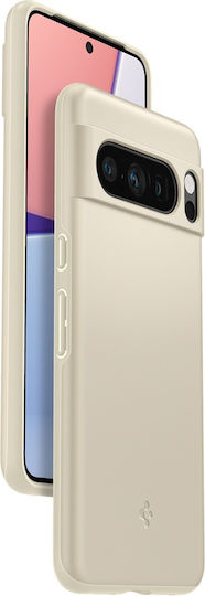 Spigen Thin Fit Back Cover Silicone / Plastic Beige (Google Pixel 8 Pro)