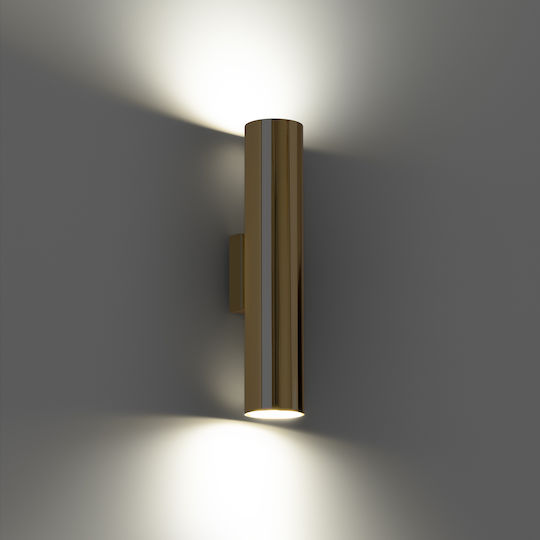 Sollux Lumină de exterior montată pe perete GU10 IP20 9x6.5x30.5εκ.