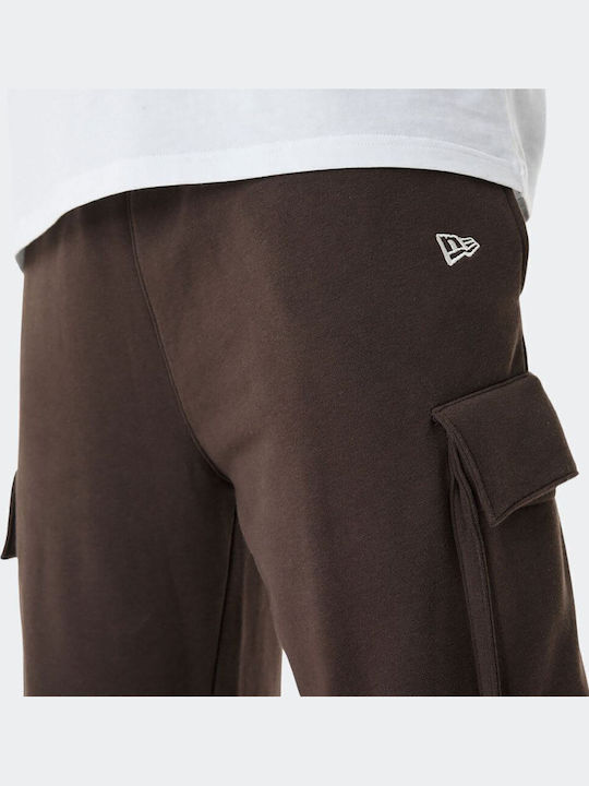 Cargo Jogger Collection Fw23 Cargo Sweatpants with Elastic Brown