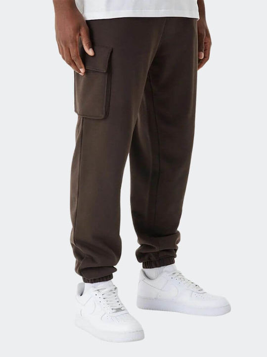 Cargo Jogger Collection Fw23 Cargo Sweatpants with Elastic Brown
