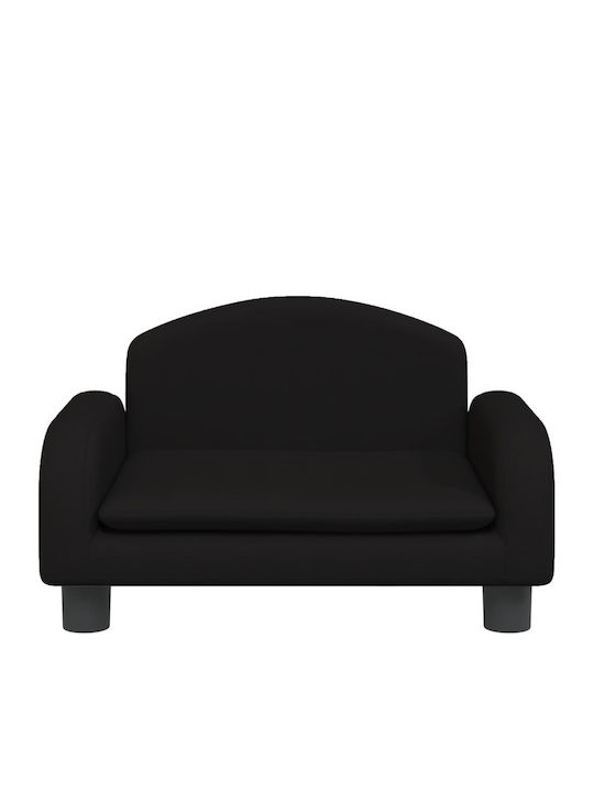 vidaXL Sofa Hundebett Schwarz 50x40cm.