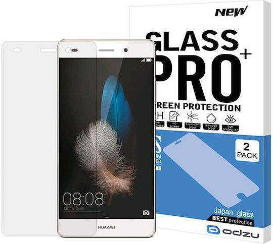 Huawei 2.5D 0.3mm Tempered Glass 2pcs (Huawei P8 Lite)