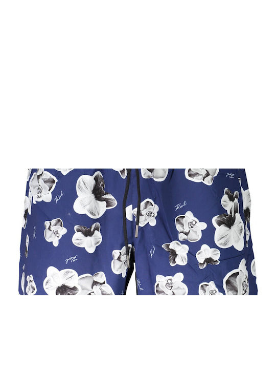 Ανδρικό Μαγιό Σορτς Navy Μπλε Floral
