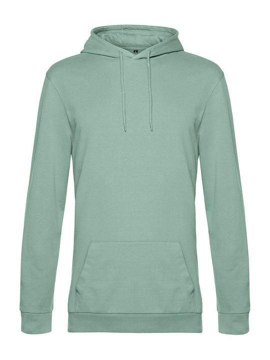 B&C Men's Long Sleeve Promotional Sweatshirt Sage