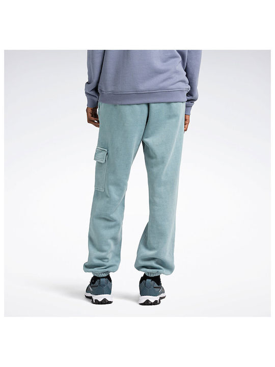 Reebok Men's Fleece Sweatpants Blue.